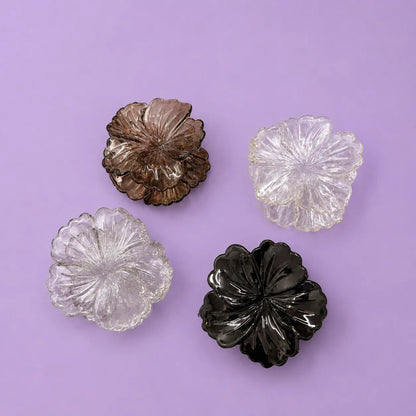 Korean hibiscus flower clip (1Dz) - UBKWS2811