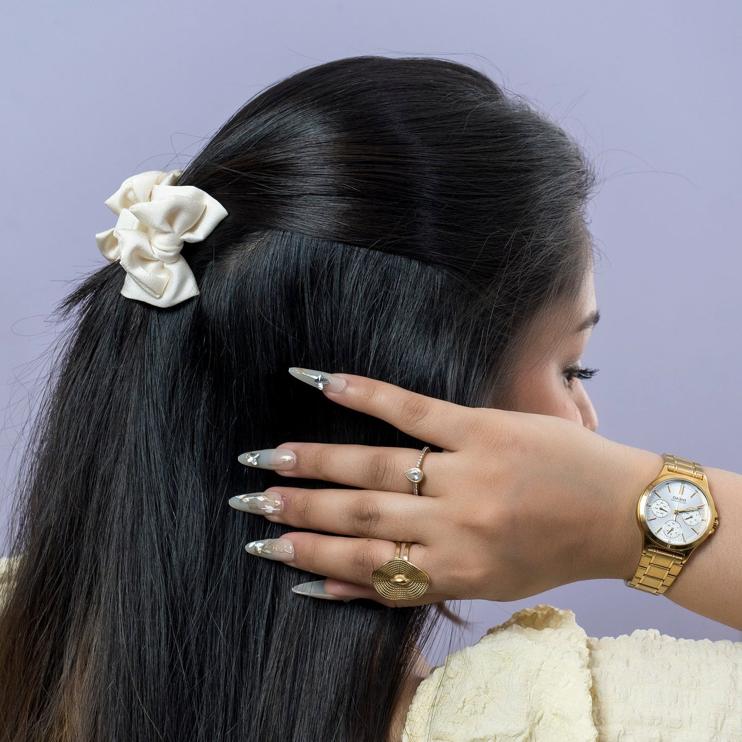 Bow Knot Hair Claw (1Dz) - UBKWS2555