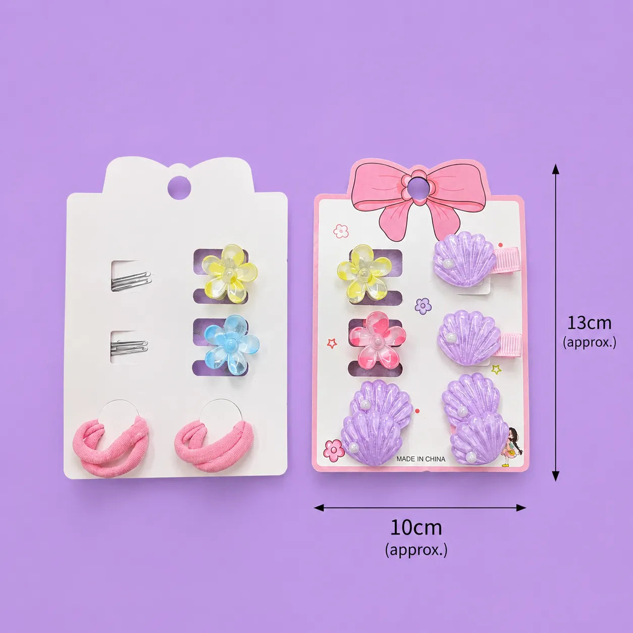 Shell Kids hair accessories set (1Dz) - CP-173