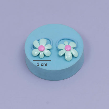 Daisy Hair Rubber Set (10 Pairs) - UBKWS2556