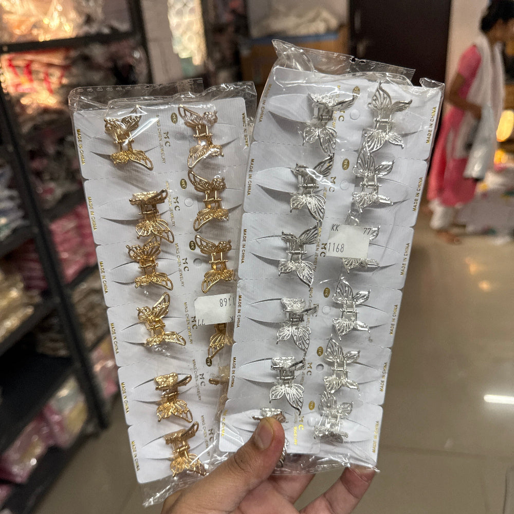 Mini Butterfly Metal Hair Claw – UBKWS2413
