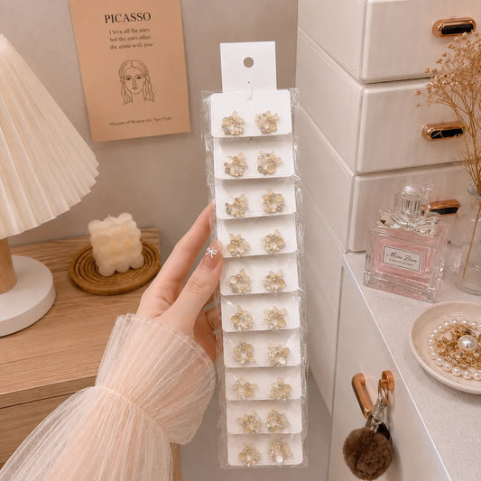 Korean Earrings (10 Pairs) - UBKWS4107