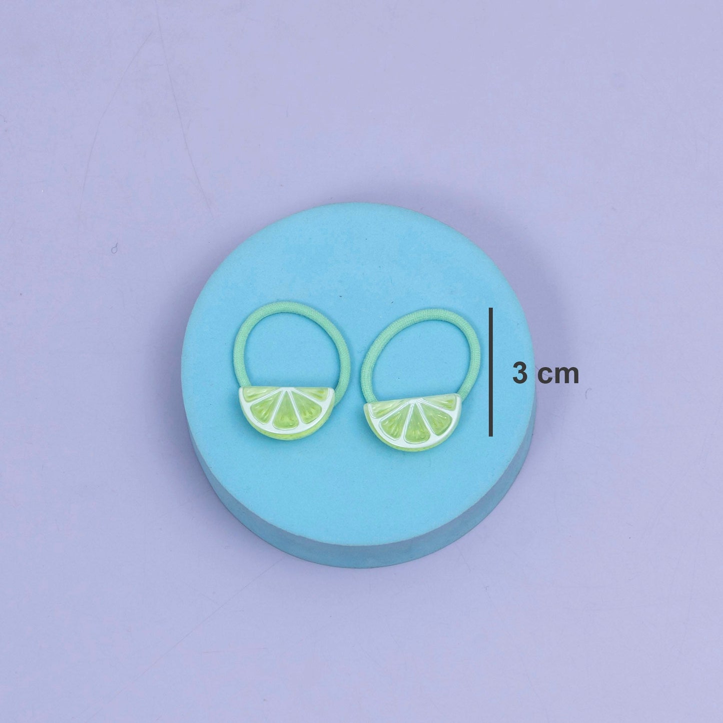 Citrus Slice Hair Rubber Set (10 Pair) - UBKWS2559