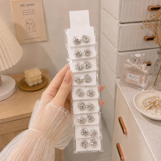 Korean Earrings (10 Pairs) - UBKWS4098