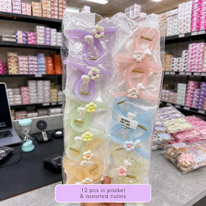 Pastel miniature hair claw (1Dz) - CP-197