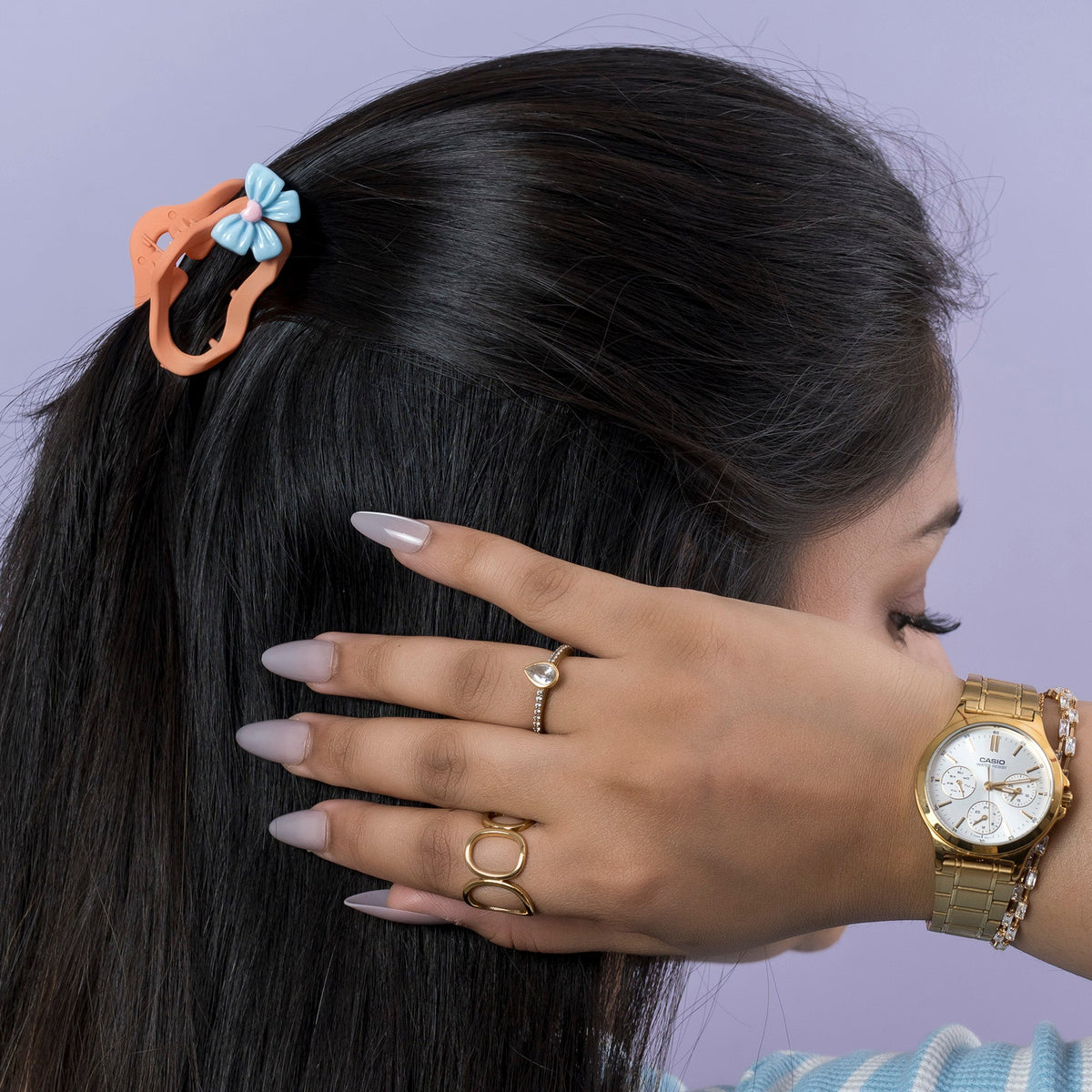 Matt Mini Hair Claw (1Dz) – UBKWS2699
