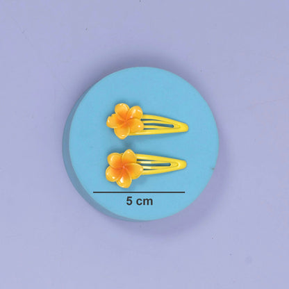 Flower Snap Hair Clip (10 Pair) - UBKWS2562