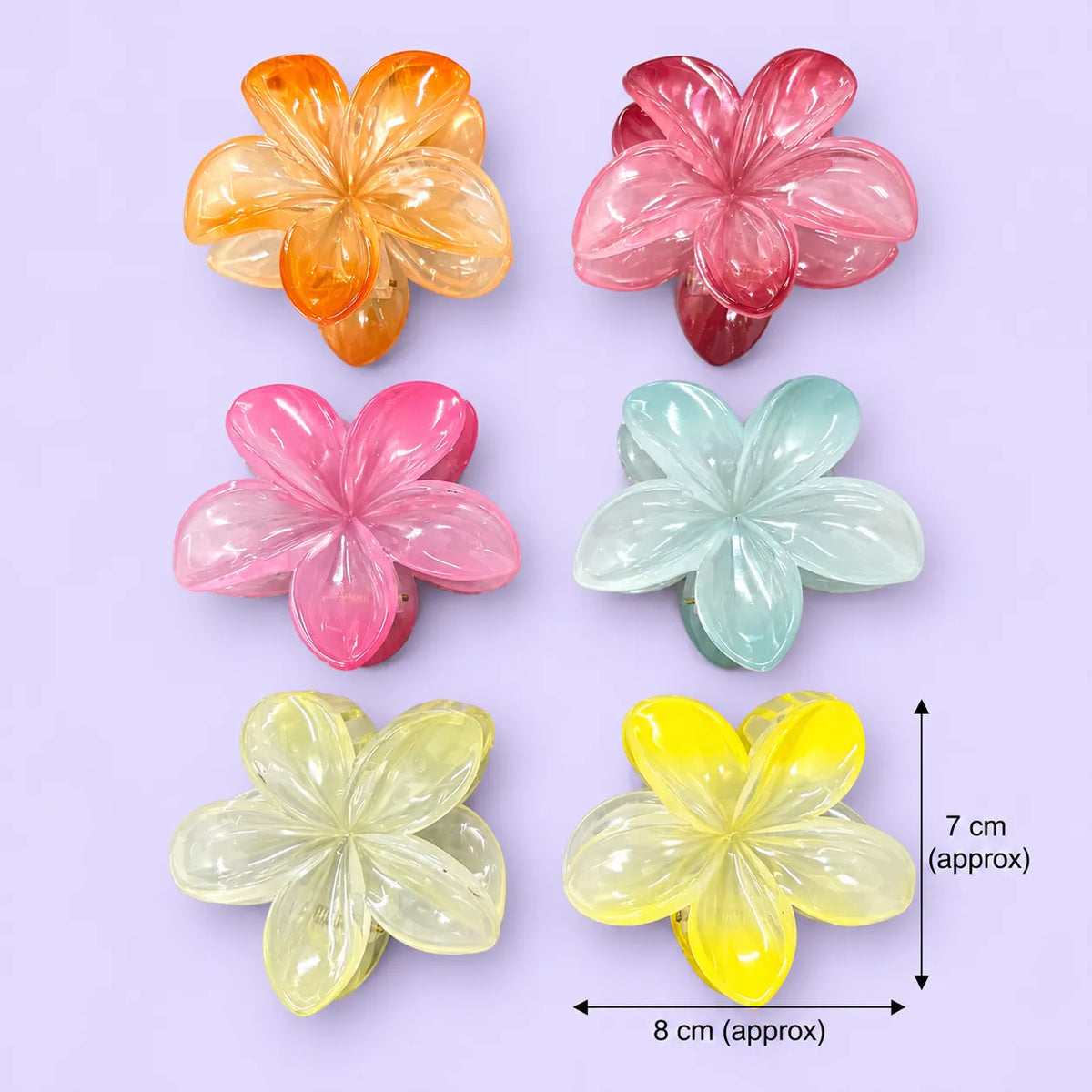 Hawaii large hair claw (1Dz) - UBKWS4337