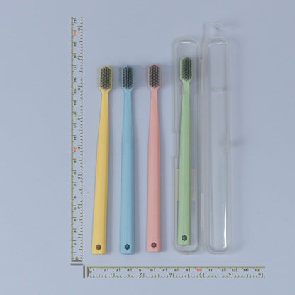 Pastel Travel Toothbrush with Case (12Pcs) - UBKWS1201