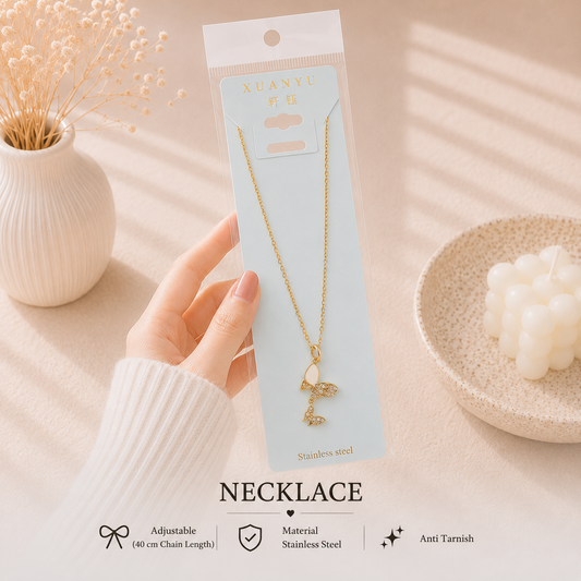 Korean Pendant Necklace - UBKWS3057
