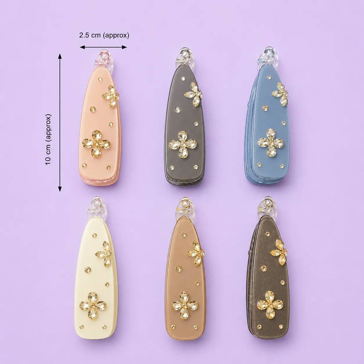 Premium Bofeini hair claw (1Dz) - UBKWS4187