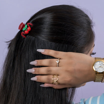 Glossy Mini Hair Claw (1Dz) – UBKWS2703