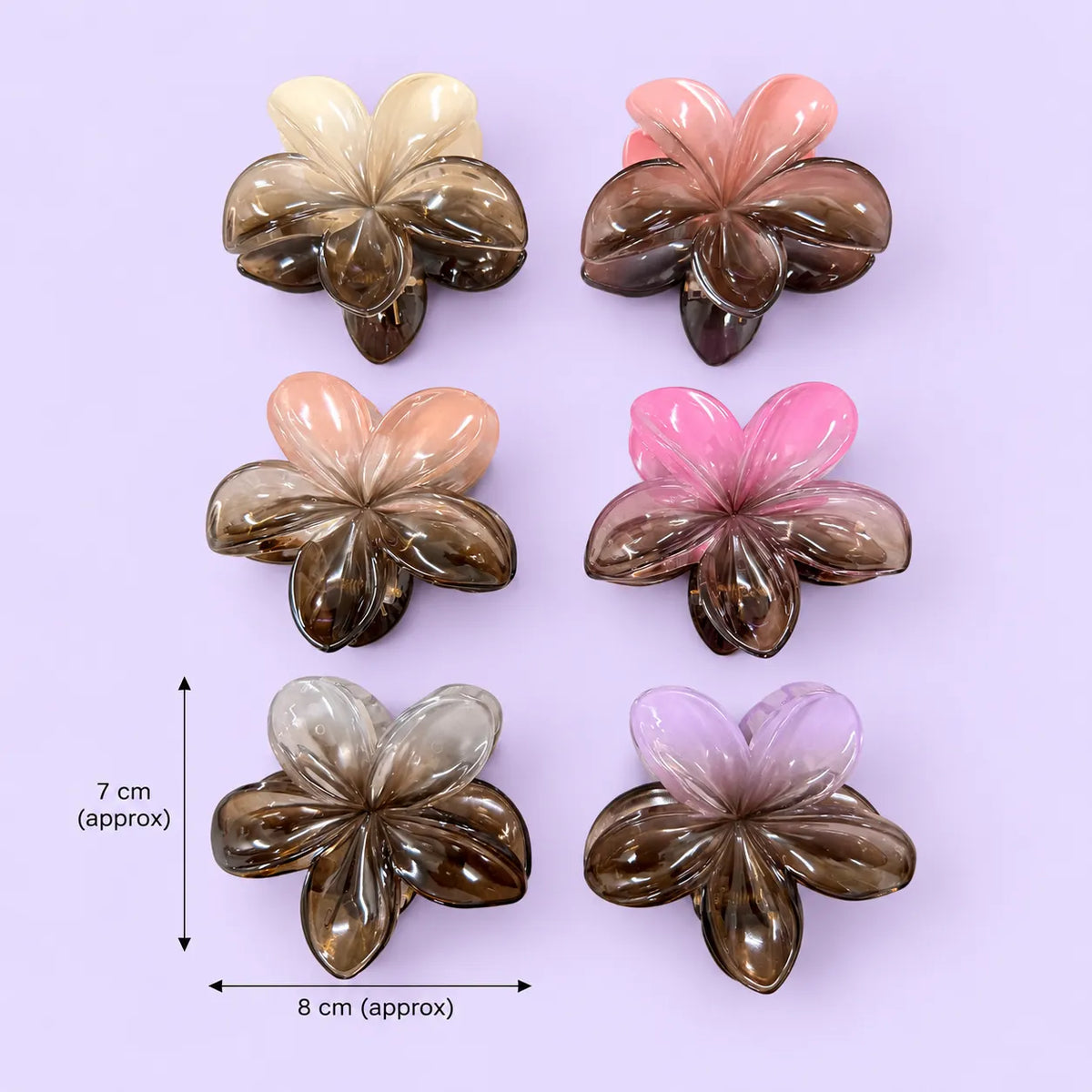 Hawaii large hair claw (1Dz) - UBKWS4351