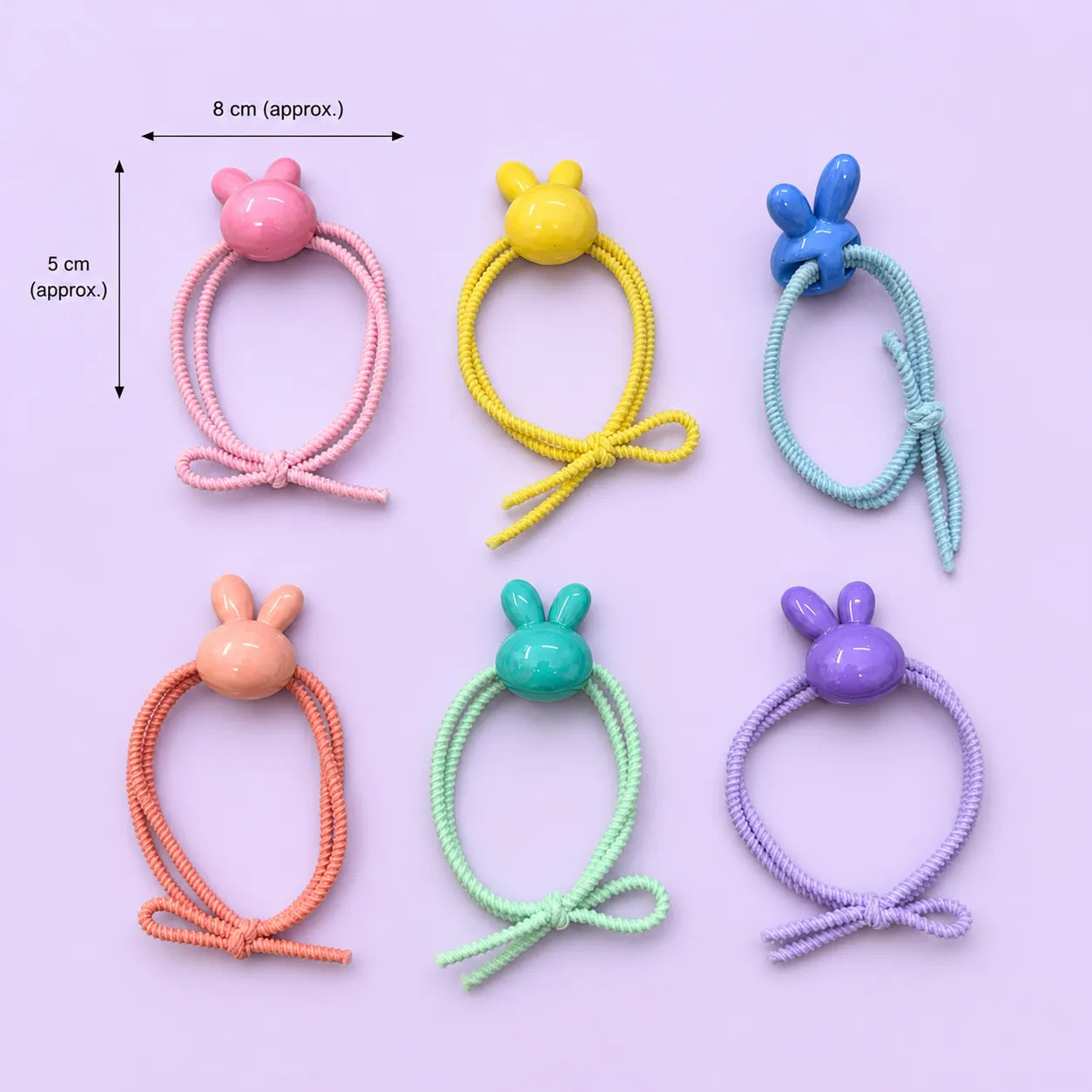 Teddy hair ties (1Dz) - UBKWS2887