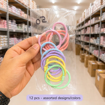 Thin hair ties (1Dz) - UBKWS2058