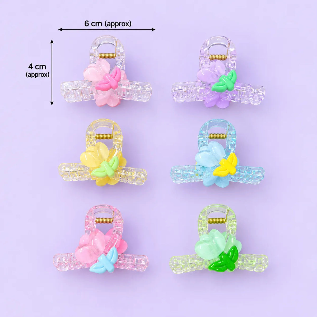 Tulip Flower Hair Clips (1Dz) – UBKWS4316