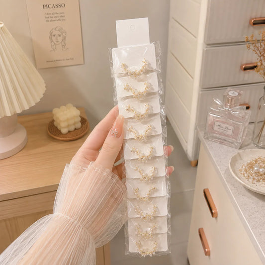 Korean Earrings (10 Pairs) - UBKWS4092
