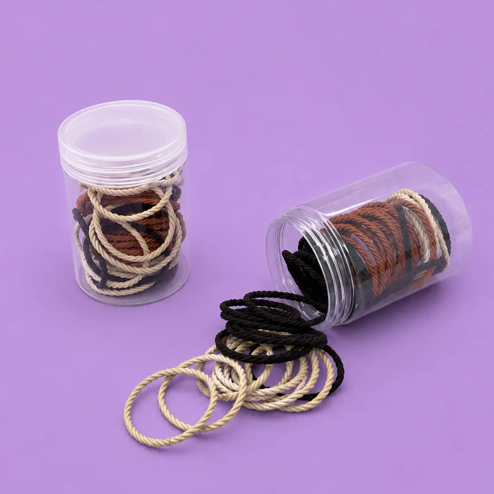 Soft hair ties bottle (1Dz) - UB-448