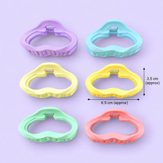 Pastel medium hair claw (1Dz) - UBKWS4358