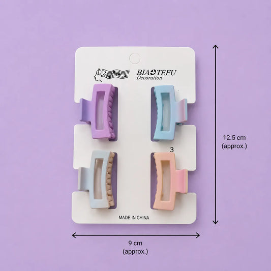 Gradient mini hair claw cards (1Dz) - UBKWS2854