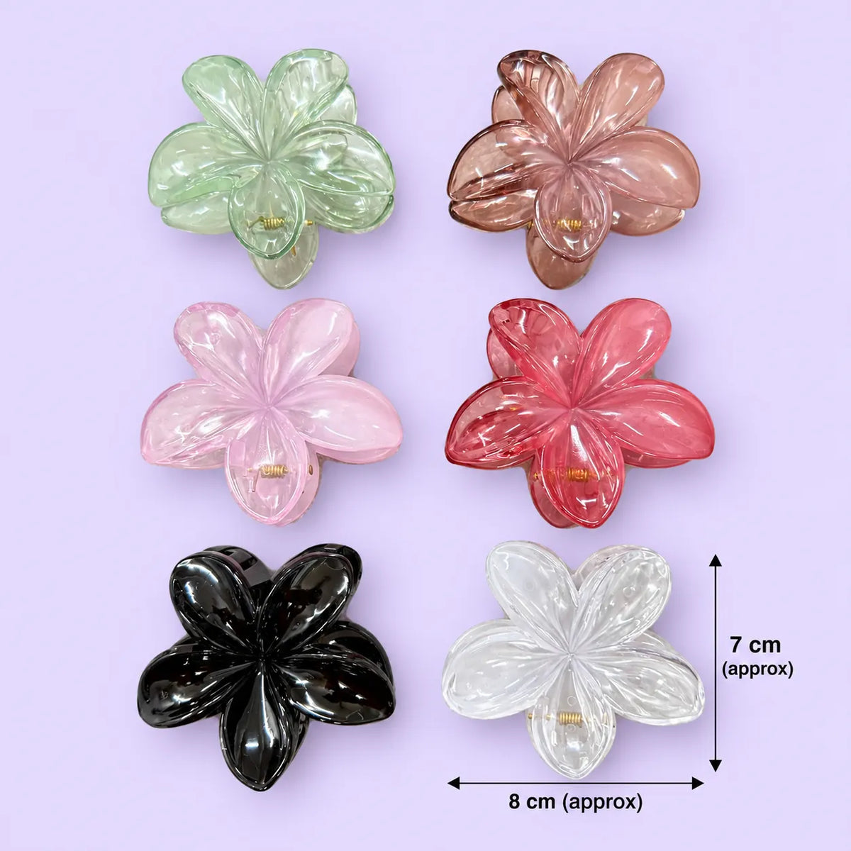 Hawaii large hair claw (1Dz) - UBKWS4338
