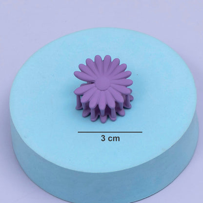 Mini Matte Flower Claw Clip (10 Pair) - UBKWS2568