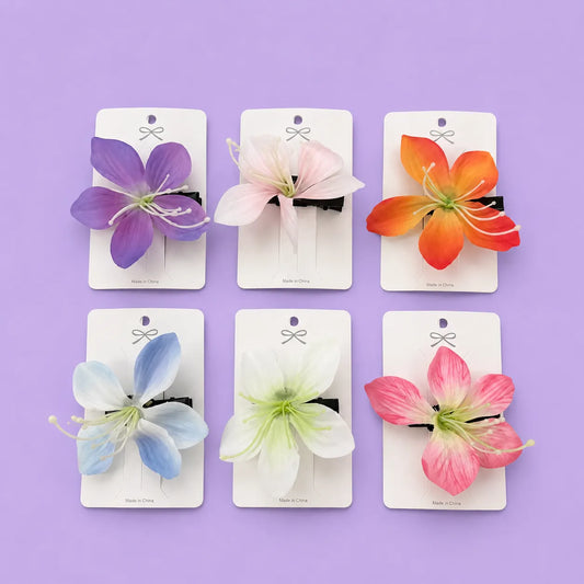 Floral hair pin (1Dz) - CP-248