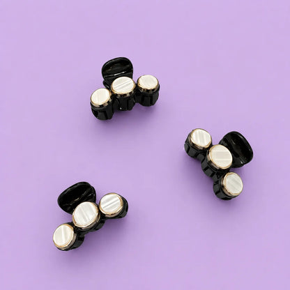 Black pearl hair claw (1Dz) - UB-442
