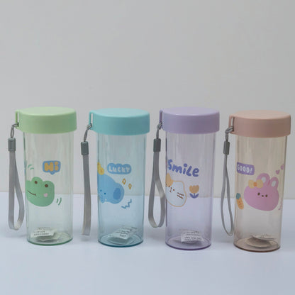 Cute Cartoon Bottle with Strap (6Pcs) - UBKWS1208