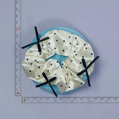 Polka Dot Hair Scrunchies (Pack of 12) - UBKWS1118