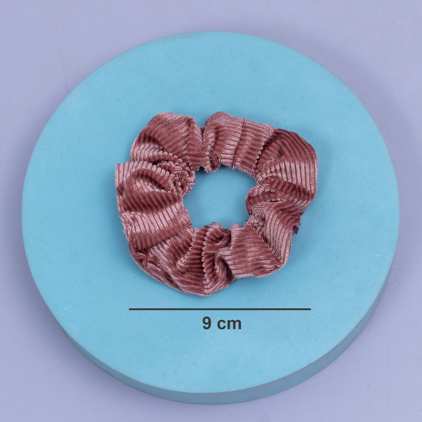 Velvet Ribbed Scrunchie (1Dz) - UBKWS2574