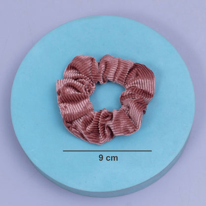Velvet Ribbed Scrunchie (1Dz) - UBKWS2574