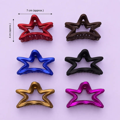 Star Metallic Shade hair claw (1Dz) - UBKWS2919