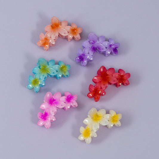 Hawaii flower hair claw (Pack of 12) - UBKWS832
