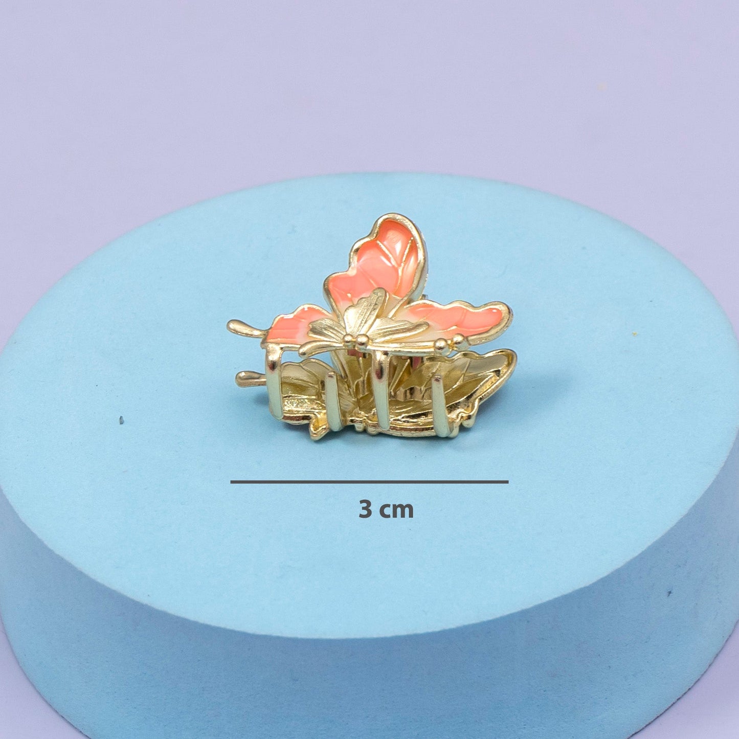 Mini Butterfly & Floral Metal Hair Claw (1Dz) – UBKWS2713