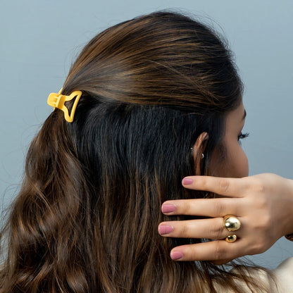 Matt mini hair claw set (Pack of 12) - UBKWS652