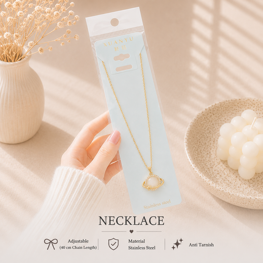 Korean Pendant Necklace - UBKWS3052