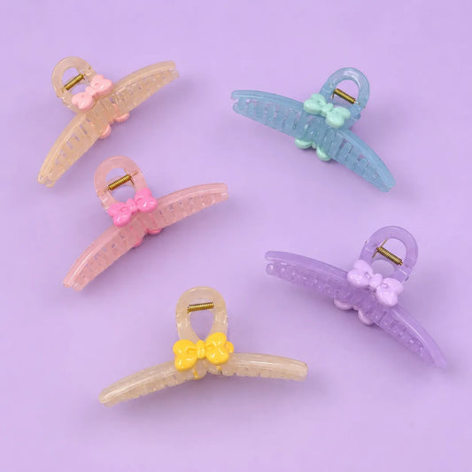 XL Pastel miniature hair claw (1Dz) - CP-193
