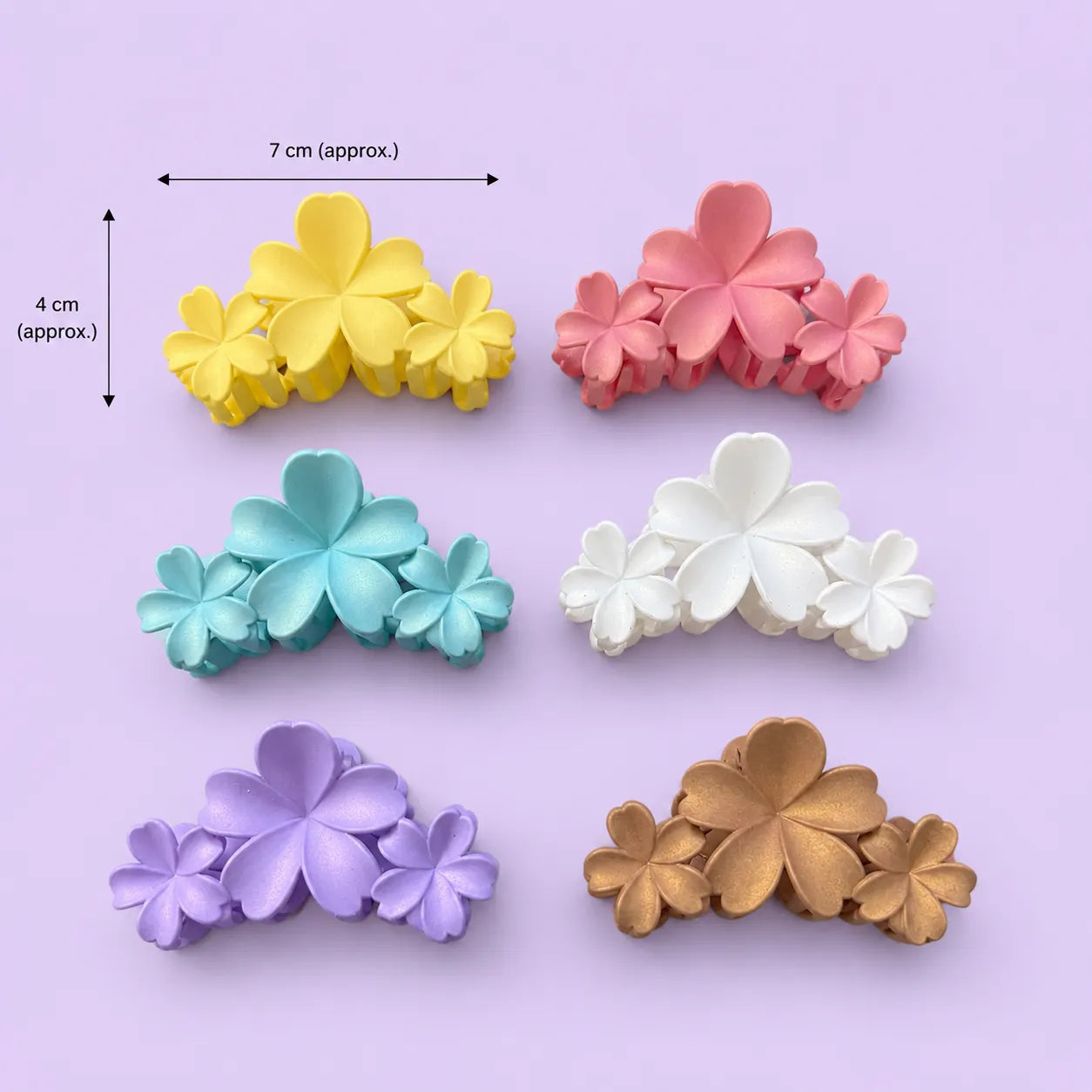 Matt hair claws (1Dz) - UBKWS2895