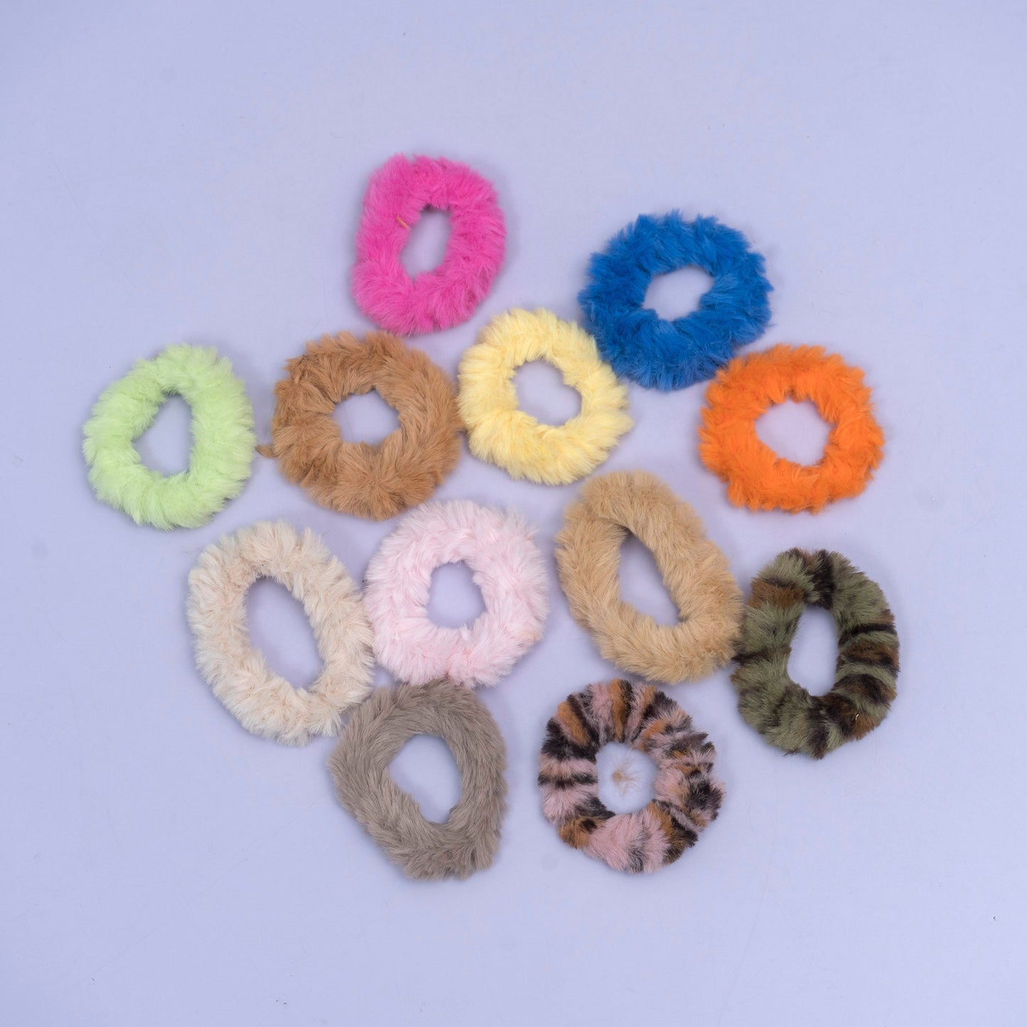 Fluffy Hair Scrunchie (1Dz) - UBKWS2579