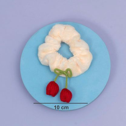 Fluffy Tulip Scrunchie (1Dz) - UBKWS2581