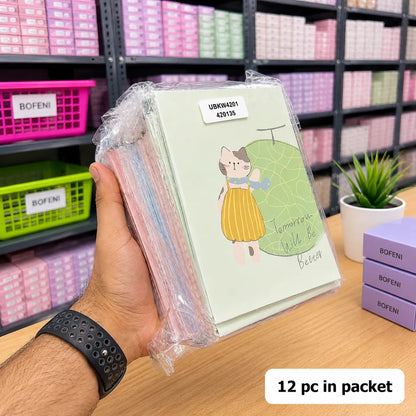 Korean foldable desk mirror (1Dz) - UBKWS4201