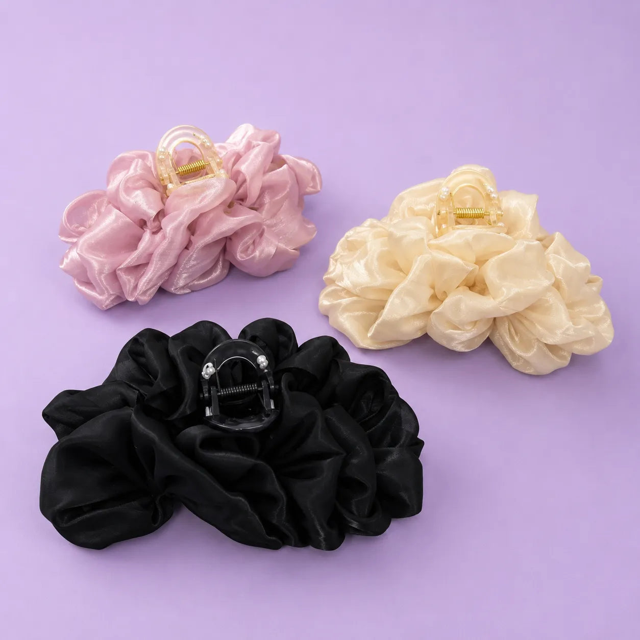 Pinterest bow hair claw clip (1Dz) - CP-189