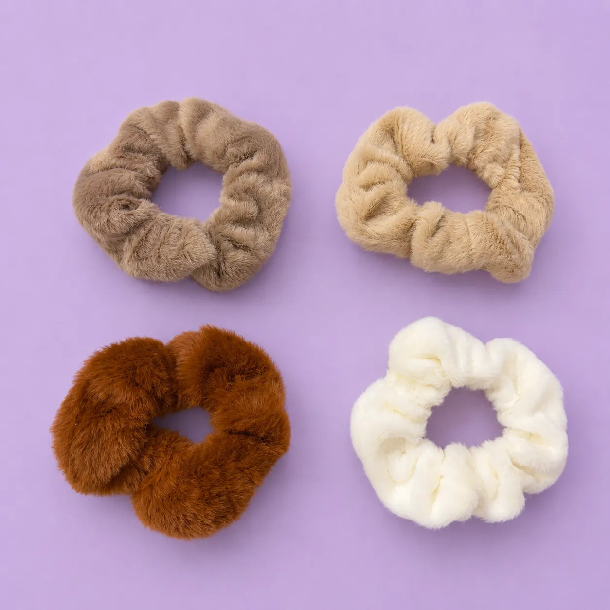 Fur Scrunchies (1Dz) - UBKWS2819