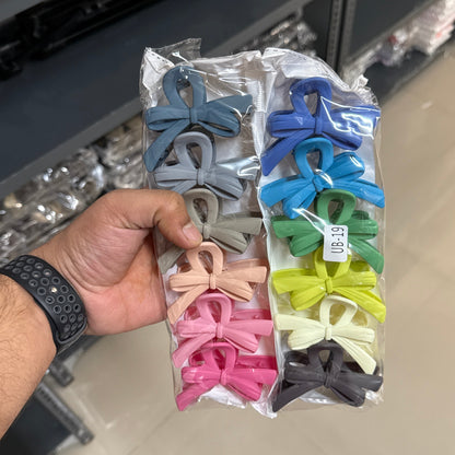 Matt hair claw (Pack of 12) - UBKWS840