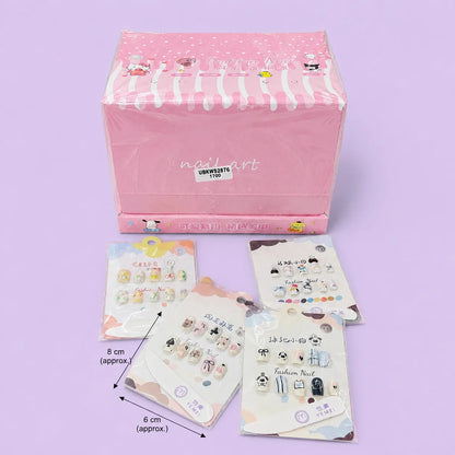 Kids press on nails (48 Cards) - UBKWS2876