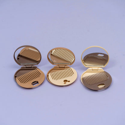Mini Foldable Mirror Comb (1Dz) - UBKWS2569