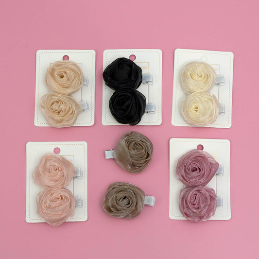 Flower Hair Pins (Pack of 12) - UBKWS885