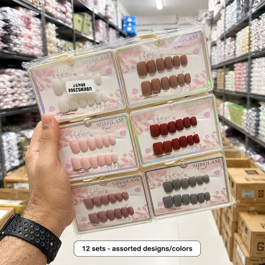 Glossy Press on nails (1Dz) - UBKWS2966