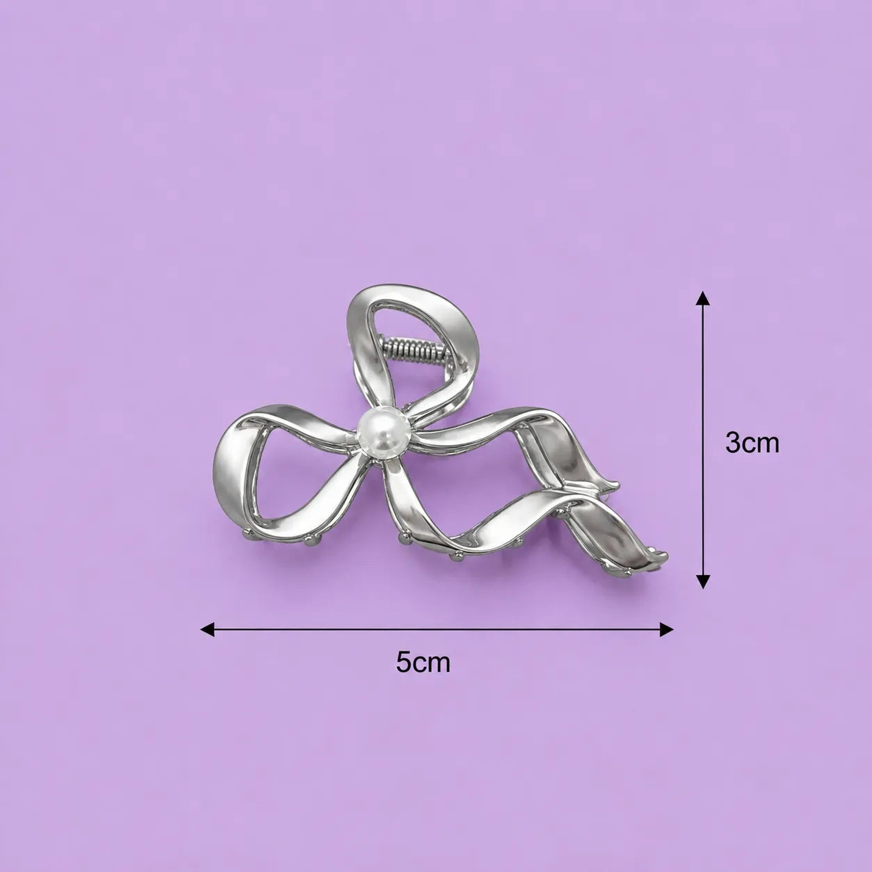 Knot Matt metal hair claw (1Dz) - UBKWS2798